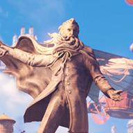 Comstock could not shake the impression the sculptors had made him look like Davy Jones.