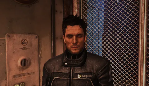 Please take note of the Eurocorp logo on my jacket before I kill you.
